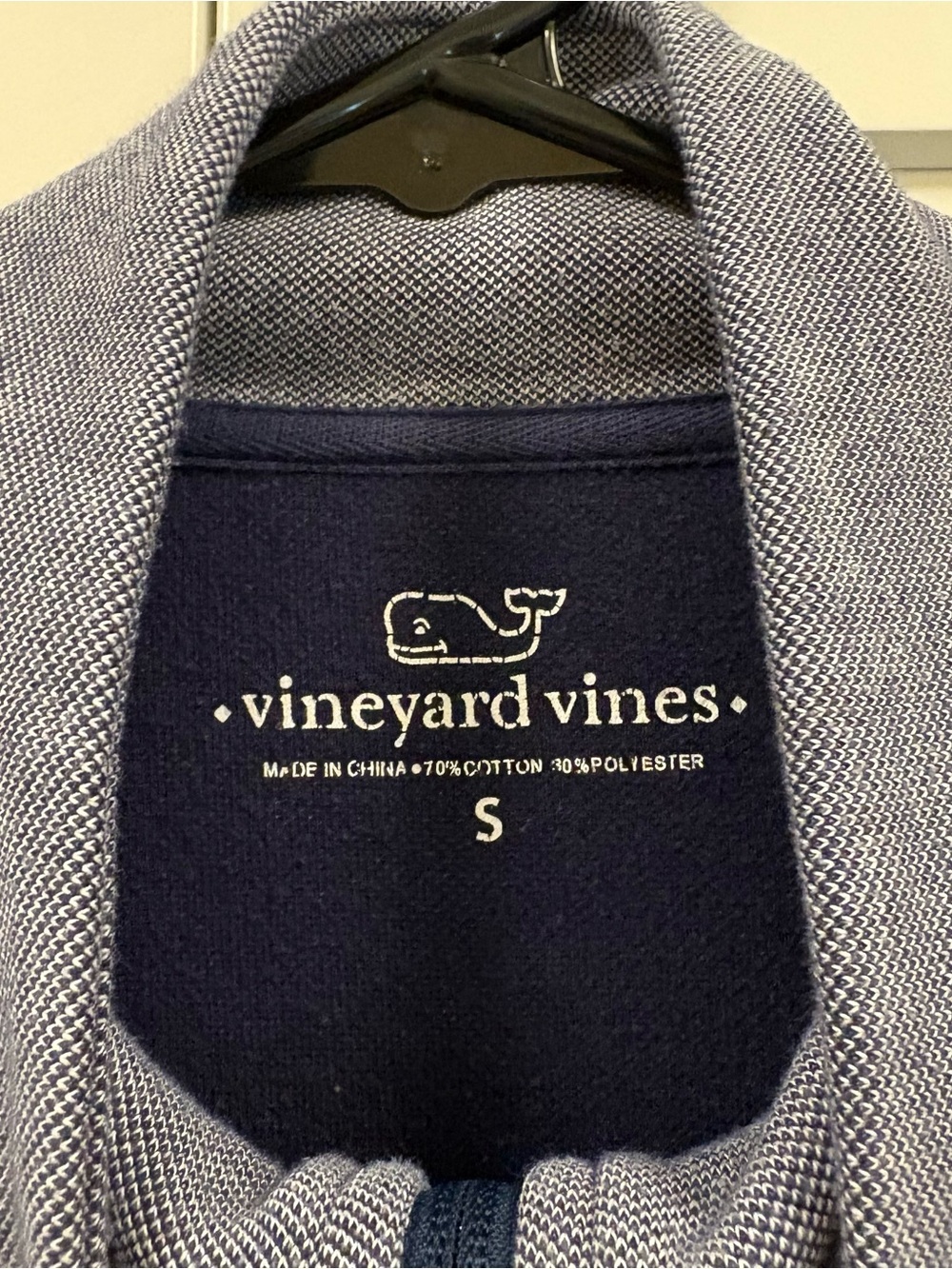 Men's Vineyard Vines Half-Zip Pullover - Picture 2 of 4